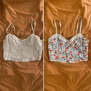 Reversible Abercrombie & Fitch Bustier / Corset Top